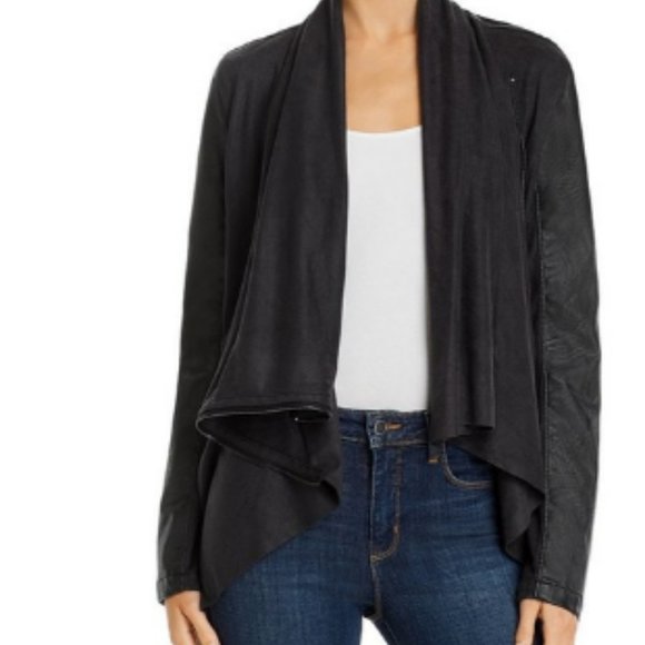 Blank NYC Faux Seude Moto Jacket - Picture 1 of 4